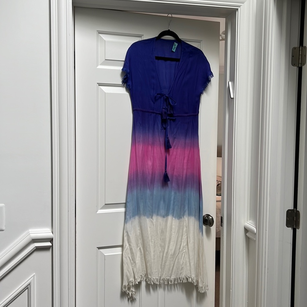 LeTarte cover up- dip dye